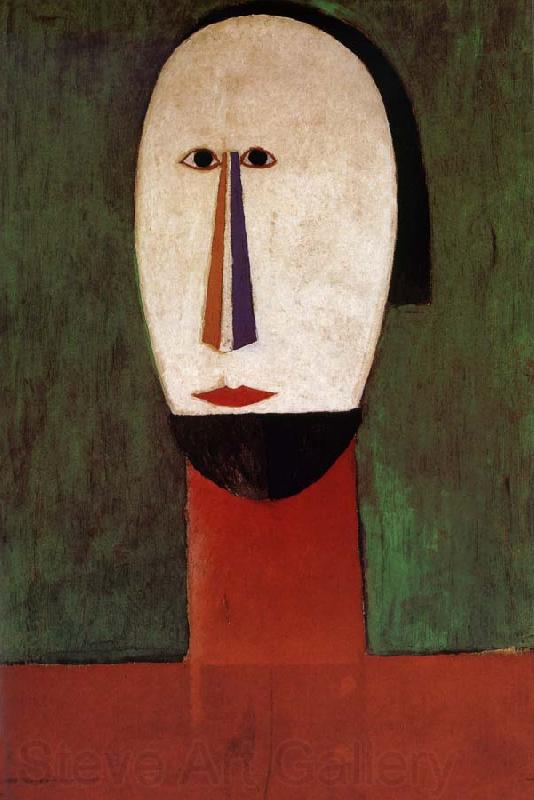 Kasimir Malevich Head Portrait Norge oil painting art
